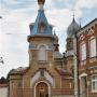 Het Russisch orthodoxe klooster van de Heilige Geest in Jēkabpils