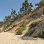 De glintkust bij het strand van Jūrkalne